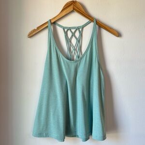 lululemon Love Knot Tank Heathered Rip Tide Size 4